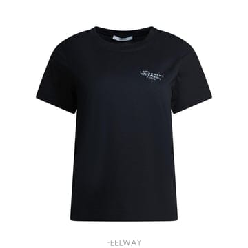 [V90]지방시 BW70FJP7A7001 여성 티셔츠 긴팔 반팔 Fitted crew neck T shirt