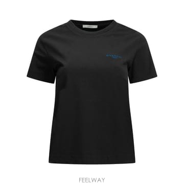 [V90]지방시 BW70FJ31D8001 여성 티셔츠 상의 Crewneck T shirt with logo