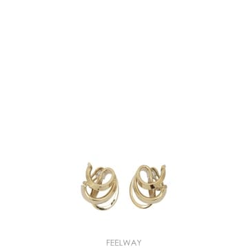 Ferragamo [V90]��󰡸� 0788151 ���� �Ͱ��� �̾ Leafbig earrings[V90]��󰡸� 0788151 ���� �Ͱ��� �̾ Leafbig earri