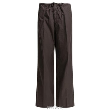[V90]오라리 A26SP04SWDARK BROWN 여성 트라우저 면바지 조거팬츠 바지 Finx Casual