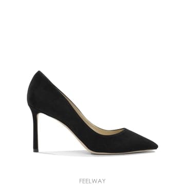 Jimmy Choo [V90]������ ROMY 85SUEBLACK ���� ������ ������ ������ Romy 85MM Pumps[V90]������ ROMY 85SUEBLACK ���� ������ ������ ������ 