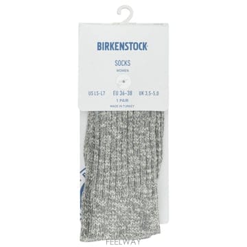 Birkenstock [V90]���˽�Ź 1008032GRAY WHITE ���� �縻 ��Ÿŷ ���뽺 �ϻ轺 Cotton socks[V90]���˽�Ź 1008032GRAY WHITE ���� �縻 ��Ÿŷ ����
