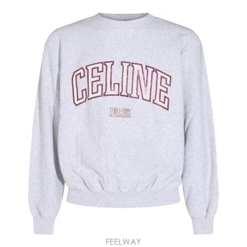 [B47]셀린느 RY14D4N27GOZ7 여성 스웨트셔츠 맨투맨 티셔츠 CELINE