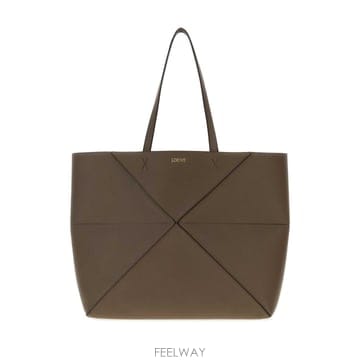 [X45]로에베 A779PTWX01 TAUPE 여성 토트백 쇼퍼백 탑핸들백 핸드백 Mud leather la