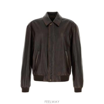 [X45]프라다 UPW622SOOO16IL F0003 남성 데님 패딩 베스트 다운 블레이저 봄버 Brown 