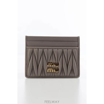 Miu Miu [W63]�̿�̿� 5MC076AFPP F0D32 ���� ���� ���� ī������ PORTAFOGLI[W63]�̿�̿� 5MC076AFPP F0D32 ���� ���� ���� ī������