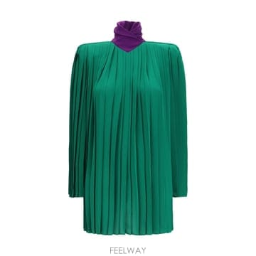 Valentino [K68]�߷�Ƽ�� 9B0AECG11MH 2T6 ���� Ƽ���� �μҸ� ž ���� Pleated Georgette[K68]�߷�Ƽ�� 9B0AECG11MH 2T6 ���� Ƽ���� �μҸ� ž ��
