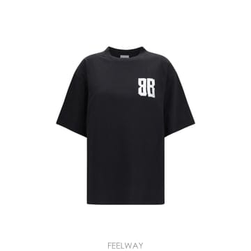 Balenciaga [K68]�߷��þư� 871733TVVE4 1000 ���� Ƽ���� �μҸ� ž ���� Glitter logo T s[K68]�߷��þư� 871733TVVE4 1000 ���� Ƽ���� �μҸ� ž