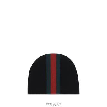 [K68]구찌 A007FI4GALH 1066 남성 모자 버킷햇 비니 캡 Web stripe Beanie