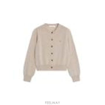[G95]메종 키츠네 PW00502KT1181H218 여성 니트 풀오버 스웨터 가디건 BABY FOX MER
