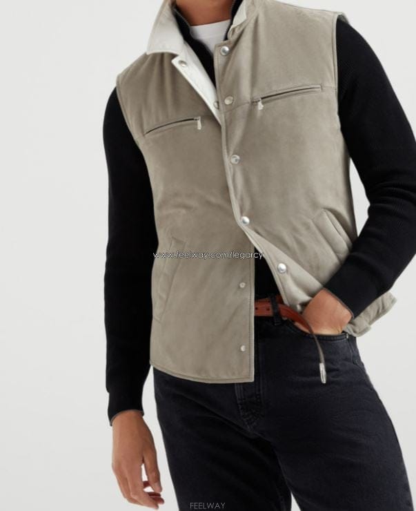 Brunello Cucinelli ���İ����� ���ڷ� ��ġ�ڸ� �����̵� �������� �ٿ� ����Ʈ M XXL ����ǰ�İ����� ���ڷ� ��ġ�ڸ� �����̵� �������� �ٿ� ����