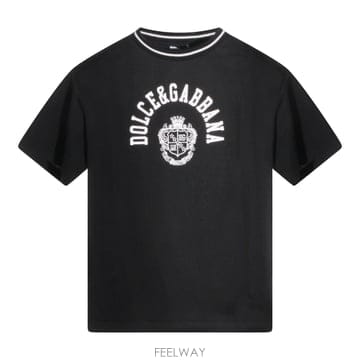 돌체 앤 가바나 티셔츠 BLACK