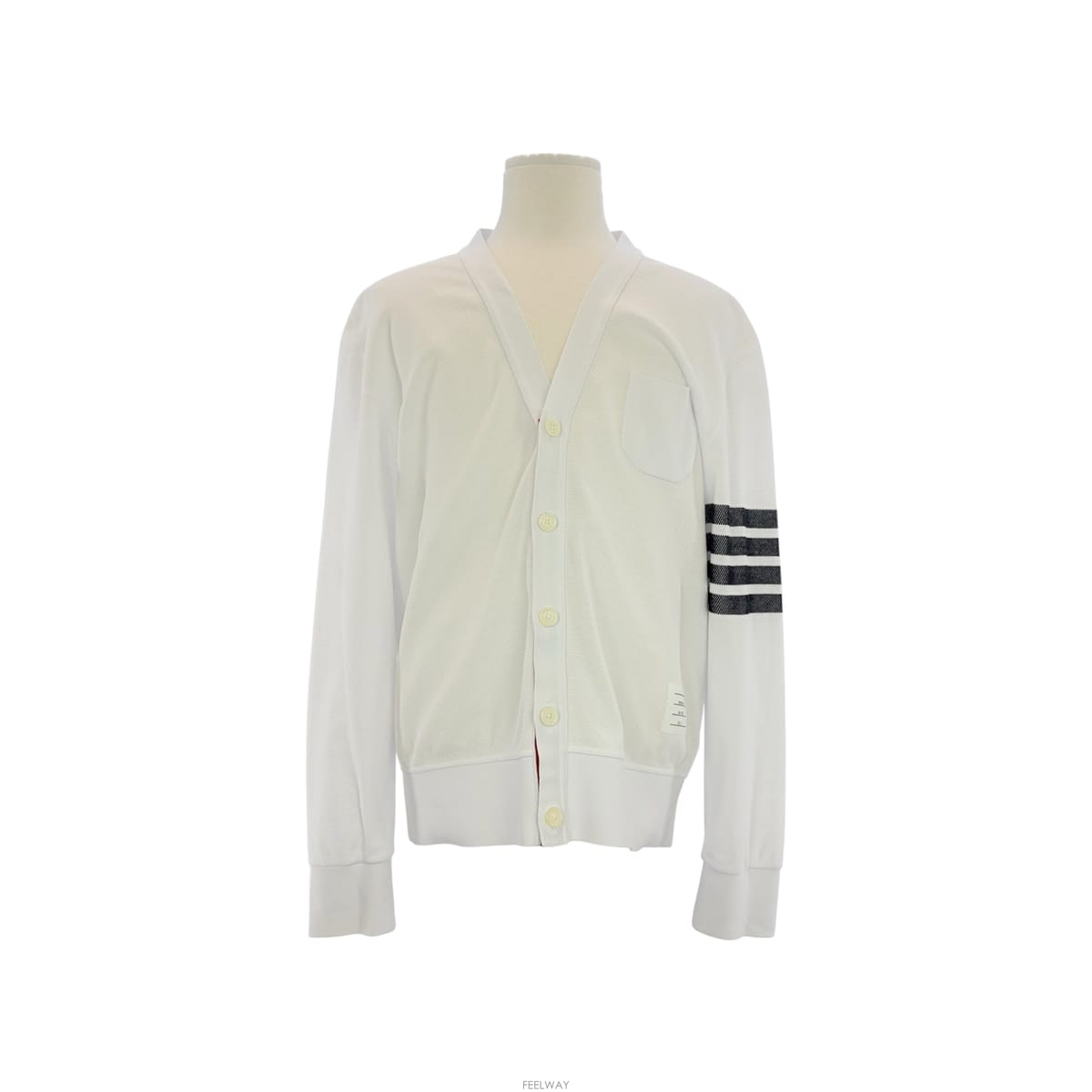 Thom Browne ����� ��ư ���� �缱 ���������� ��ư ���� �缱 �����