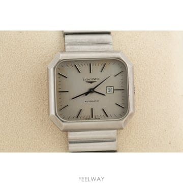 론진 Longines 빈티지 TV 다이얼 실버 다이얼 오토매틱 Ref. 1060-4561