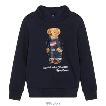 랄프로렌 스웨트셔츠 키즈 아동 BLUE CO
