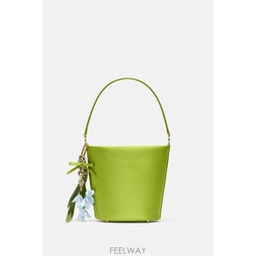 [B4] 셀프포트레이트 PF26312GGREEN 토트백 쇼핑백 핸드백 여성