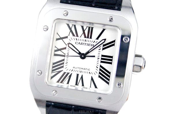 Cartier [�澾�� �ƺ��ð�]��쿡 ���佺 100 �̵�� �簢 �ڵ�[�澾�� �ƺ��ð�]��쿡 ���佺 100 �̵�� �簢 �ڵ�