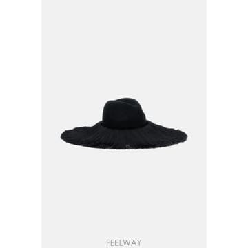 25 F/W 꼼데가르송 페도라 모자 WITH 프린지 GPK601051 B0031781954