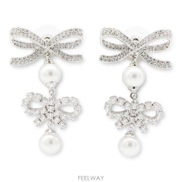 [B3] 셀프포트레이트 RS26629ESLSILVER 귀걸이 이어링 여성