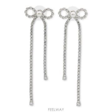 [B3] 셀프포트레이트 RS26606ESLSILVER 귀걸이 이어링 여성