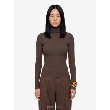 26FW 막스마라 울 얀 터틀넥 스웨터 니트 [M] 2621366363600 018F004