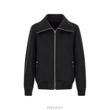 릭오웬스 DRACUFLIGHT 울 봄버 자켓 RU02F4751WMT B0192315872