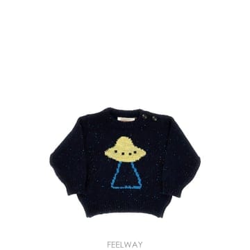 보보쇼즈 PIXEL INTARSIAKNIT BUTTONSHOULDE B0302315674