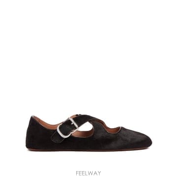 26 F/W 알라이아 CRISS 크로스 발레슈즈 플랫슈즈 AA3A04 B0742315331