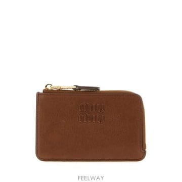 Miu Miu 26FW �̿�̿� ��Ʋ�� ���� ī�� ���̽� �������� 5MB066AEFX F0316 Brown26FW �̿�̿� ��Ʋ�� ���� ī�� ���̽� �������� 5MB06
