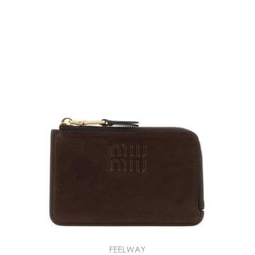 Miu Miu 26FW �̿�̿� ��Ʋ�� ���� ī�� ���̽� �������� 5MB066AEFX F0NBL Brown26FW �̿�̿� ��Ʋ�� ���� ī�� ���̽� �������� 5MB06