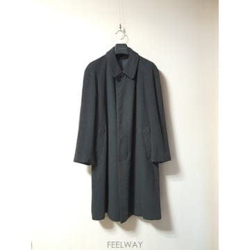 랑방 클래식 남성 LANVIN 100% 캐시미어 코트 46사이즈