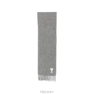 Ami �׶�����Ÿ �ؿ� �ƹ� ���� AMI DE COEUR WOOL SCARF USF673DAW0004095�׶�����Ÿ �ؿ� �ƹ� ���� AMI DE COEUR WOOL SCARF USF6