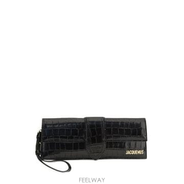 Jacquemus �׶�����Ÿ �ؿ� ��ũ���� ���� LA POCHETTE BAMBINO LEATHER CLUTCH BAW00477�׶�����Ÿ �ؿ� ��ũ���� ���� LA POCHETTE BAMBINO LEAT