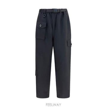 Yohji Yamamoto �ؿ� ���¸���� AW26 ���̾��� ���� �����۵� Ʈ�� ������ ���� KS3863_BLACK�ؿ� ���¸���� AW26 ���̾��� ���� �����۵� Ʈ�� ����