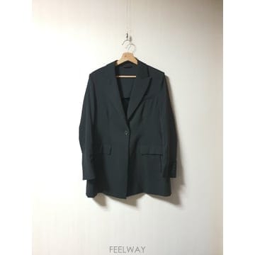 코스 COS 오버핏 슬릿 자켓 EUR 36 사이즈