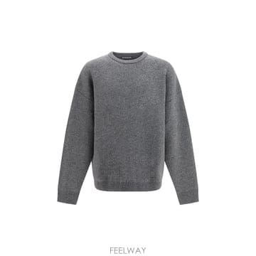 Balenciaga [K68]�߷��þư� A0093VT1675 1100 ���� ��Ʈ ������ ����� Wool crewneck Swea[K68]�߷��þư� A0093VT1675 1100 ���� ��Ʈ ������ ����