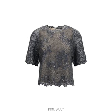 Brunello Cucinelli [K68]���ڷ� ��ġ�ڸ� M0PIZVJ120 CLV14 ���� Ƽ���� �μҸ� ž ���� Sequined cre[K68]���ڷ� ��ġ�ڸ� M0PIZVJ120 CLV14 ���� Ƽ���� ��