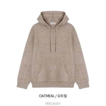프리미엄 절개포인트 니트후드 7컬러 M L