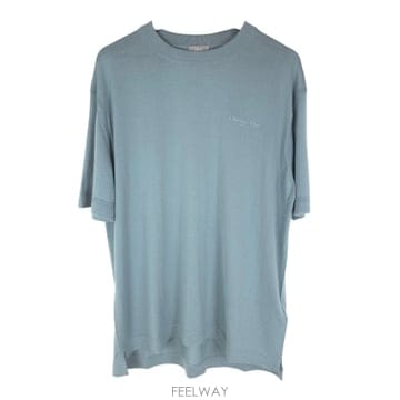 [아마레스]XL110디올 자수 로고 울 반팔493M600AT859