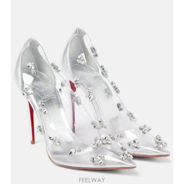 Christian Louboutin ������� ũ����������� Degraqueen PVC �Ӻ����õ� ������������� ũ����������� Degraqueen PVC �Ӻ����õ� ����