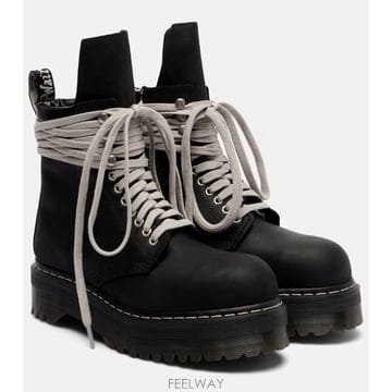 Rick Owens ������� �������� x Dr Martens DRKSHDW Quad �÷��� ���� ����������� �������� x Dr Martens DRKSHDW Quad �÷��� ��