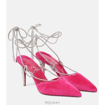 Christian Louboutin ������� ũ����������� Astrid Lace Strass 85 ���� ������������� ũ����������� Astrid Lace Strass 85 ���� ��