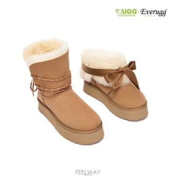 호주 어그 26FW 에버어그 카르몽 플랫폼 미들 부츠 AS3124