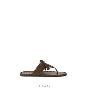 프라다 브레이드 쪼리 샌들
