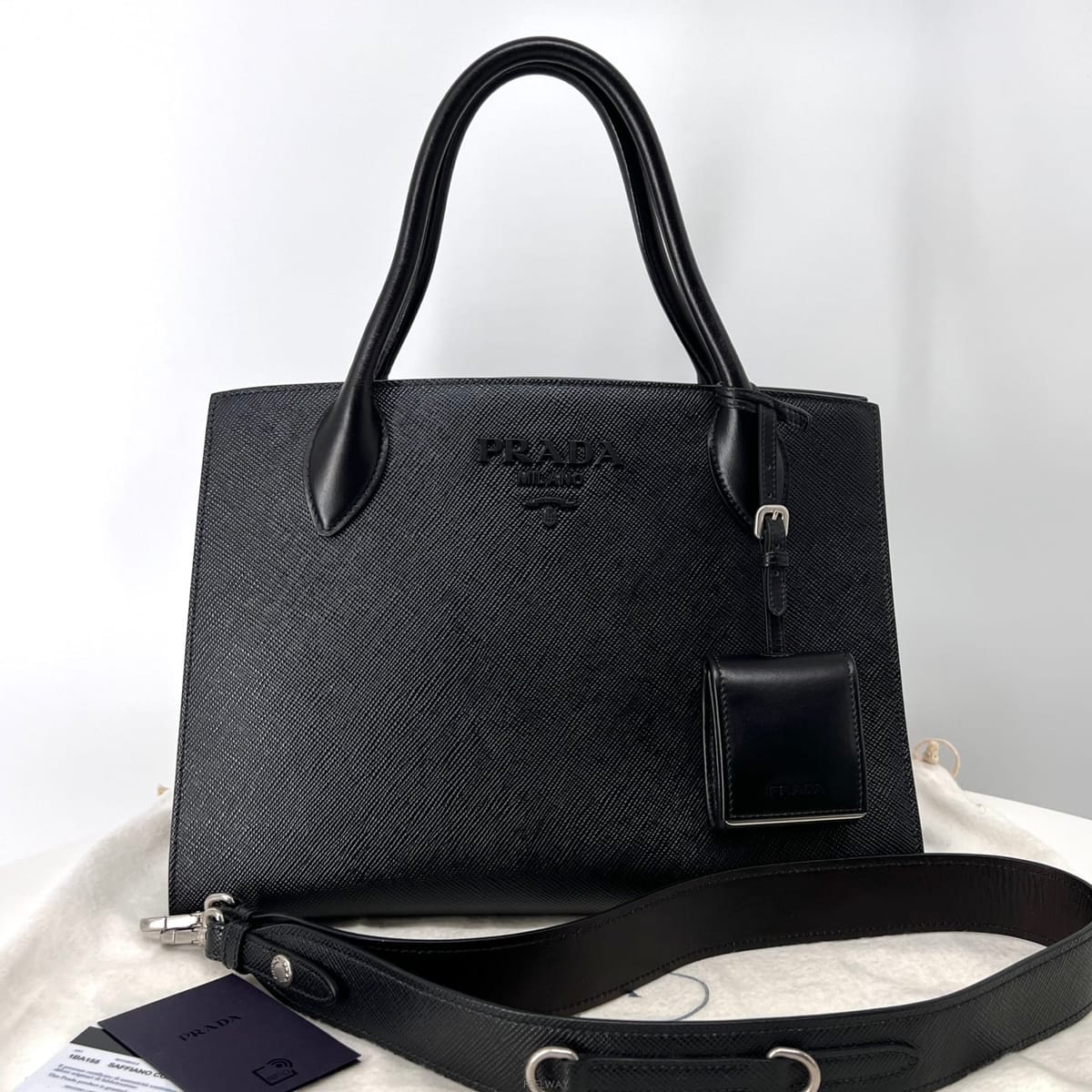 PRADA ����� ���ǾƳ� ���ũ�� ��Ʈ�� & ����� ���� (1BA155)����� ���ǾƳ� ���ũ�� ��Ʈ�� & ����� ���� (1BA155)