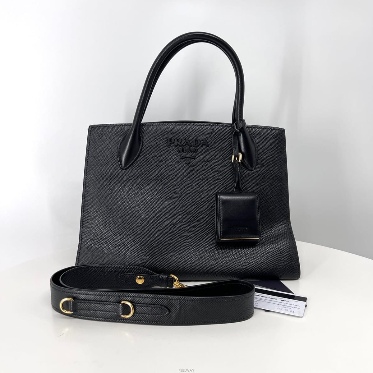 PRADA ����� ���ǾƳ� ���ũ�� ��Ʈ�� & ����� ���� (1BA155)����� ���ǾƳ� ���ũ�� ��Ʈ�� & ����� ���� (1BA155)