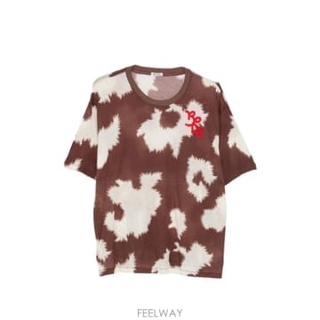 | Other Brand | BODE cow print logo embroidered T shirt 12236703662344 TP725BODE cow print logo embroidered T shirt 12236703662344