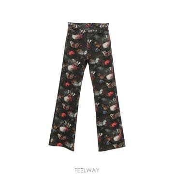 R13 Jane butterfly print jeans 12236715426056 TP725623440