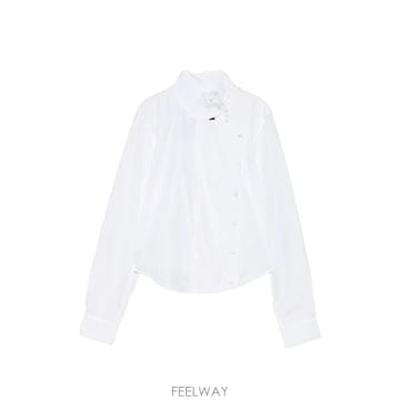 알써틴 비대칭 셔츠