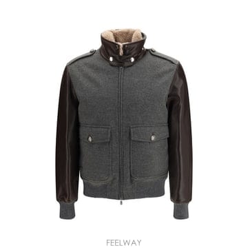 Brunello Cucinelli �ؿ� ���¸���� AW26 ���ڷ���ġ�ڸ� ���� ��극�� ���� ĳ�ù̾� ��� ���� ��Ŷ MM4006004_C4�ؿ� ���¸���� AW26 ���ڷ���ġ�ڸ� ���� ��극�� ��